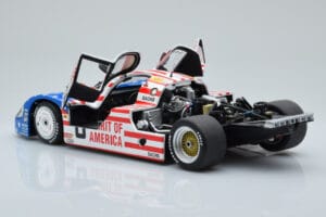 Porsche 956L Spirit of America #8 G. Follmer / J. Morton / K. Miller 24 Hours of Le Mans 1986 Minichamps 1:18 180866508 Metal — Bild 5 von 8