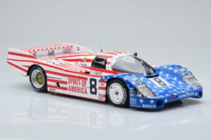 Porsche 956L Spirit of America #8 G. Follmer / J. Morton / K. Miller 24 Hours of Le Mans 1986 Minichamps 1:18 180866508 Metal — Bild 6 von 8