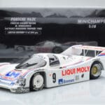 Porsche 962C Kremer Racing Liqui Moly #9 M. Winkelhock 3rd Place Norisring Trophy 1985 Minichamps 1:18 - image 6 of 6