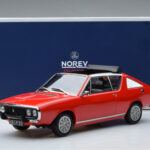 Renault 17 Gordini Decouvrable Rot Norev 1:18 - image 6 of 6