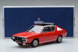Renault 17 Gordini Decouvrable Rot Norev 1:18 185371 Metall — Bild 6 von 6