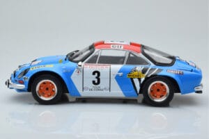 Alpine A110 #3 B. Darniche / A. Mahe Tour de Corse 1973 IXO 1:18 18RMC062B Metall — Bild 3 von 6