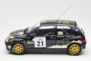 Renault Clio Williams DIAC #21 Jordan / Boyere Tour de Corse 1993 Norev 1:18 185228 Metall — Bild 4 von 8