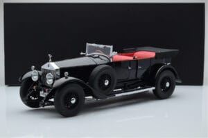 Rolls-Royce Phantom I Cabriolet Schwarz Kyosho 1:18 08931BK Metall — Bild 8 von 8