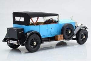Rolls-Royce Phantom I Cabriolet Blau Kyosho 1:18 08931LB Metall — Bild 3 von 9