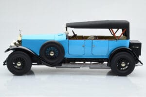 Rolls-Royce Phantom I Cabriolet Blau Kyosho 1:18 08931LB Metall — Bild 4 von 9