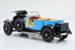 Rolls-Royce Phantom I Cabriolet Blau Kyosho 1:18 08931LB Metall — Bild 6 von 9