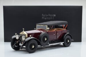 Rolls-Royce Phantom I Cabriolet Burgunderrot Kyosho 1:18 08931R Metall — Bild 10 von 10