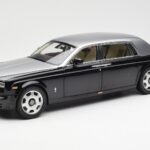Rolls-Royce Phantom VII EWB Schwarz und Silber Kyosho 1:18