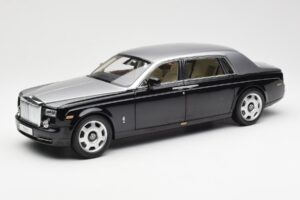 Rolls-Royce Phantom VII EWB Schwarz und Silber Kyosho 1:18