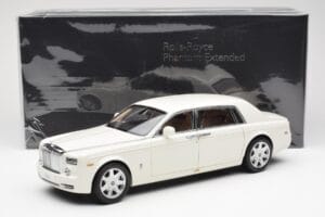 Rolls-Royce Phantom VII EWB English Weiss Kyosho 1:18 08841EW2 Metall — Bild 8 von 8