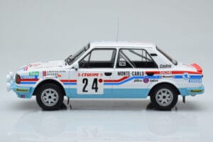 Skoda 130 L Night Version #24 J. Augland Rally Monte Carlo 1987 IXO 1:18 18RMC156 Metall — Bild 3 von 6