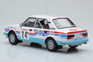 Skoda 130 L Night Version #24 J. Augland Rally Monte Carlo 1987 IXO 1:18 18RMC156 Metall — Bild 5 von 6