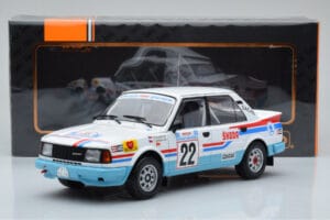 Skoda 130 LR #22 S. Kvaizar / J. Janecek Rally Acropolis 1986 IXO 1:18 18RMC157B Metall — Bild 6 von 6