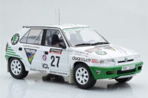 Skoda Felicia #27 P. Sibera / P. Gross Rally RAC Lombard 1995 IXO 1:18 18RMC148 Metall — Bild 4 von 6