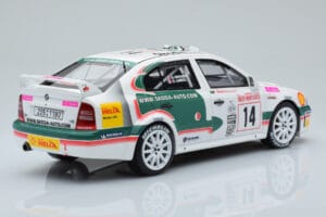 Skoda Octavia WRC #14 D. Auriol / D. Giraudet Rally Monte Carlo 2003 Otto 1:18 OT431 Resin — Bild 2 von 6