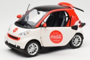 Smart Fortwo 451 Coca-Cola Minichamps 1:18 150036301 Metall — Bild 2 von 8
