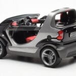 Smart Fortwo Crossblade Cabriolet Silber Schwarz Kyosho 1:18 - image 5 of 6