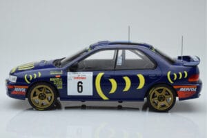 Subaru Impreza 555 #6 P. Liatti / C. Cassina Tour de Corse 1995 IXO 1:18 18RMC063C Metall — Bild 3 von 6