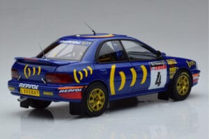 Subaru Impreza #4 C. McRae / D. Ringer Winner RAC Rally 1994 Kyosho 1:18 08962A Metall — Bild 3 von 9