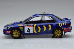 Subaru Impreza #4 C. McRae / D. Ringer Winner RAC Rally 1994 Kyosho 1:18 08962A Metall — Bild 4 von 9