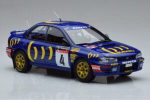 Subaru Impreza #4 C. McRae / D. Ringer Winner RAC Rally 1994 Kyosho 1:18 08962A Metall — Bild 5 von 9