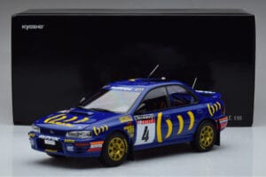 Subaru Impreza #4 C. McRae / D. Ringer Winner RAC Rally 1994 Kyosho 1:18 08962A Metall — Bild 9 von 9