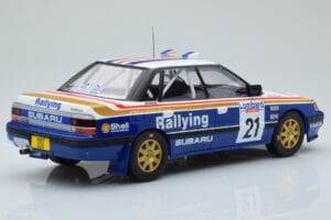 Subaru Legacy RS #21 C. McRae / D. Ringer RAC Rally 1991 IXO 1:18 18RMC080B Metall — Bild 2 von 6