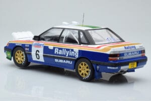 Subaru Legacy RS Night Version #6 M. Alen / I. Kivimaki RAC Rally 1991 IXO 1:18 18RMC080A Metall — Bild 5 von 6