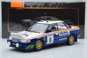 Subaru Legacy RS Night Version #6 M. Alen / I. Kivimaki RAC Rally 1991 IXO 1:18 18RMC080A Metall — Bild 6 von 6