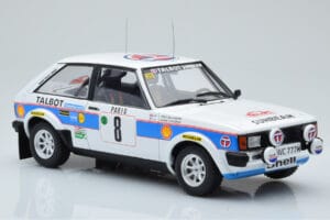 Talbot Sunbeam Lotus Night Version #8 H. Toivonen / P. White Rally Monte Carlo 1981 IXO 1:18 18RMC095B Metall — Bild 4 von 6