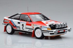 Toyota Celica GT-Four ST165 #2 C. Sainz / L. Moya Winner Rally Monte Carlo 1991 Kyosho 1:18 08961B Metall — Bild 5 von 12