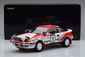 Toyota Celica GT-Four ST165 #3 B. Waldegard / F. Gallagher Winner Safari Rally 1990 Kyosho 1:18 08961A Metall — Bild 12 von 12