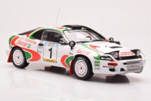 Toyota Celica Turbo 4WD ST185 #1 J. Kankkunen / J. Piironen Safari Rally 1993 IXO 1:18 18RMC150A Metall — Bild 4 von 6