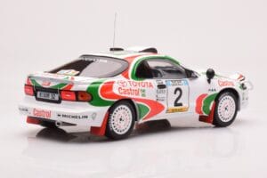 Toyota Celica Turbo 4WD ST185 #2 M. Alén / I. Kivimäki Safari Rally 1993 IXO 1:18 18RMC150B Metall — Bild 2 von 6