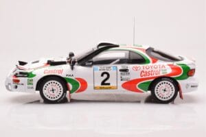 Toyota Celica Turbo 4WD ST185 #2 M. Alén / I. Kivimäki Safari Rally 1993 IXO 1:18 18RMC150B Metall — Bild 3 von 6