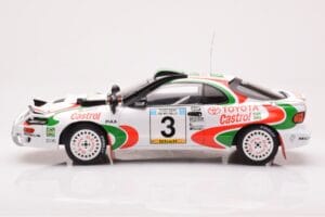Toyota Celica Turbo 4WD ST185 #3 I. Duncan / R. Virtanen Safari Rally 1994 IXO 1:18 18RMC150C Metall — Bild 3 von 6