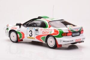 Toyota Celica Turbo 4WD ST185 #3 I. Duncan / R. Virtanen Safari Rally 1994 IXO 1:18 18RMC150C Metall — Bild 5 von 6
