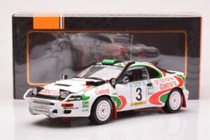 Toyota Celica Turbo 4WD ST185 #3 I. Duncan / R. Virtanen Safari Rally 1994 IXO 1:18 18RMC150C Metall — Bild 6 von 6
