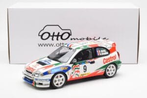 Toyota Corolla WRC #9 D. Auriol / D. Giraudet Rally Catalunya 1998 Otto 1:18 OT1102 Resin — Bild 6 von 6