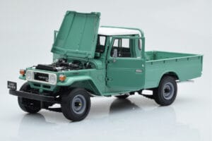 Toyota Land Cruiser 40 4x4 Pickup Grün Kyosho 1:18 08958FG Metall — Bild 2 von 8