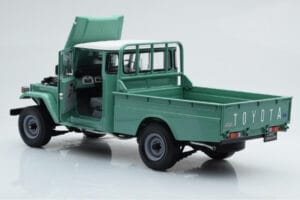 Toyota Land Cruiser 40 4x4 Pickup Grün Kyosho 1:18 08958FG Metall — Bild 3 von 8