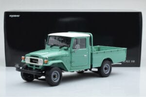 Toyota Land Cruiser 40 4x4 Pickup Grün Kyosho 1:18 08958FG Metall — Bild 8 von 8
