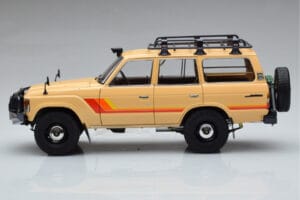 Toyota Land Cruiser 60 Beige Mit Optionalem Zubehör Kyosho 1:18 08956XBE Metall — Bild 4 von 12