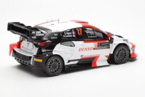 Toyota GR Yaris Rally1 #17 S. Ogier / B. Veillas Rally Monte Carlo 2023 IXO 1:18 18RMC152A Metall — Bild 2 von 6