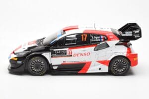Toyota GR Yaris Rally1 #17 S. Ogier / B. Veillas Rally Monte Carlo 2023 IXO 1:18 18RMC152A Metall — Bild 3 von 6