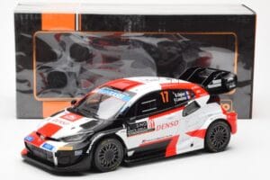 Toyota GR Yaris Rally1 #17 S. Ogier / B. Veillas Rally Monte Carlo 2023 IXO 1:18 18RMC152A Metall — Bild 6 von 6