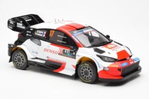 Toyota GR Yaris Rally1 #17 S. Ogier / V. Landais Safari Rally Kenya 2023 IXO 1:18 18RMC173A Metall — Bild 4 von 6