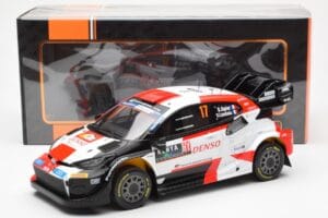 Toyota GR Yaris Rally1 #17 S. Ogier / V. Landais Safari Rally Kenya 2023 IXO 1:18 18RMC173A Metall — Bild 6 von 6