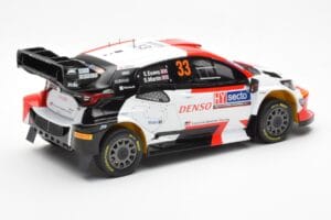 Toyota GR Yaris Rally1 #33 E. Evans / S. Martin Rally Finland 2023 IXO 1:18 18RMC174A Metall — Bild 2 von 6